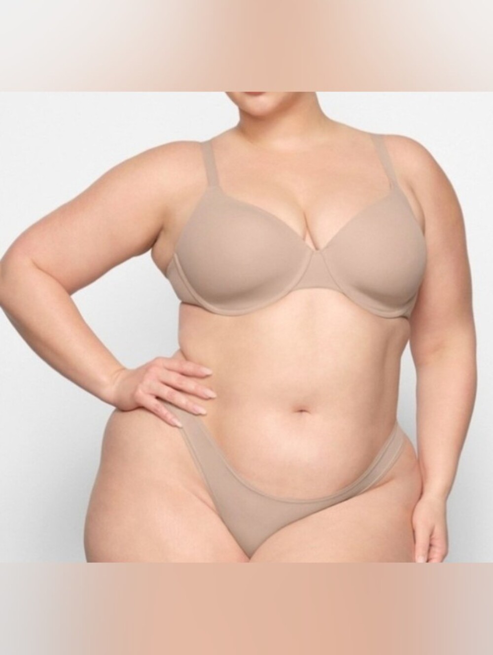 SKIMS Fits Everybody T-Shirt Bra - Mica - Size 38D NWT